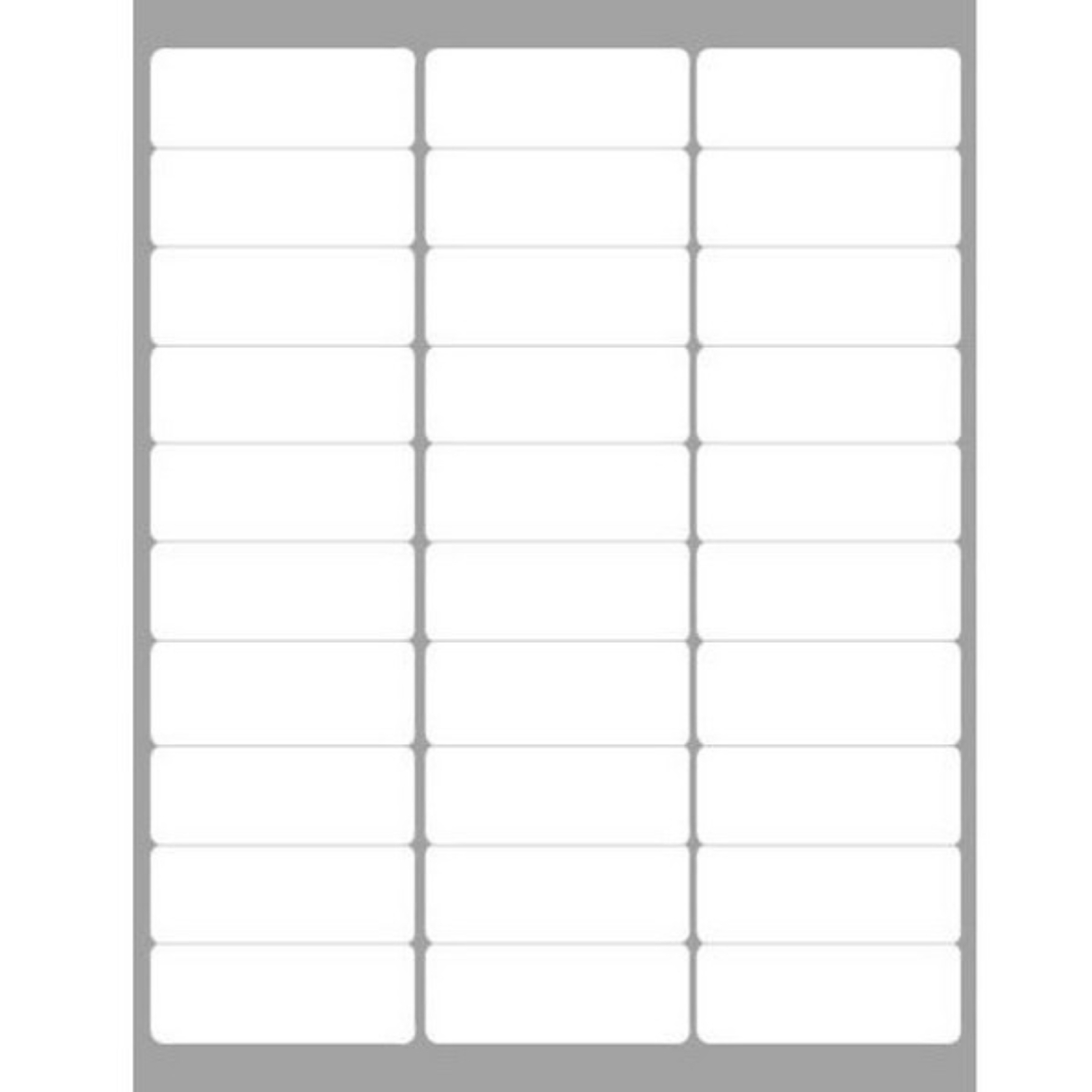 Picture of Compatible 5160 Address Labels (1" x 2.625") (100 sheets per pack)